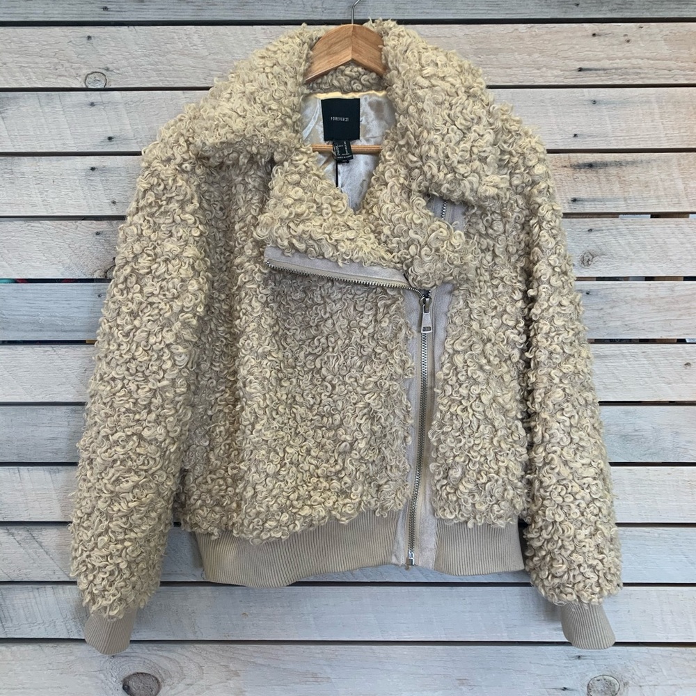 Faux Shearling Jacket - Picture 7 of 7